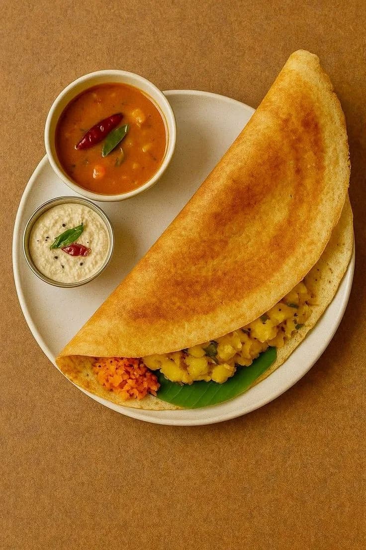 Capsicum Masala Dosa
