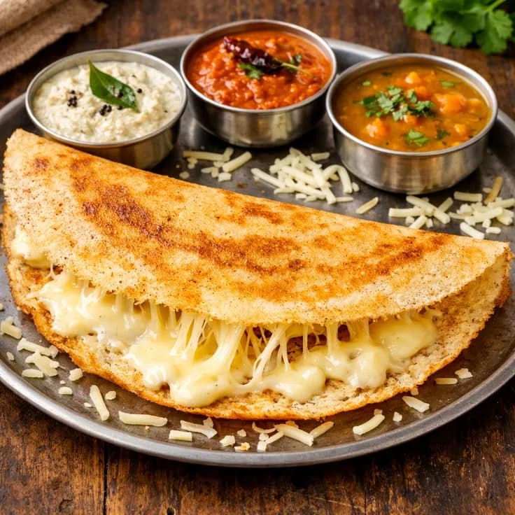 Cheese Masala Dosa