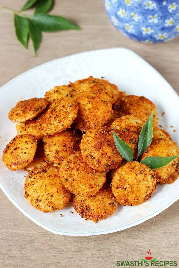 Ghee Podi Mini Idli