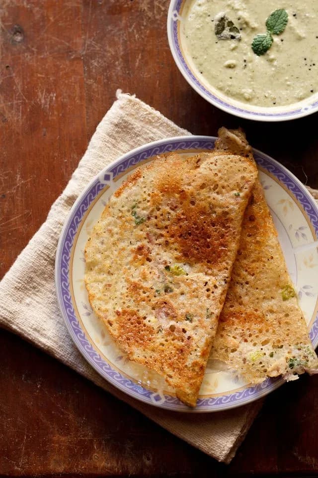Onion Rava Dosa