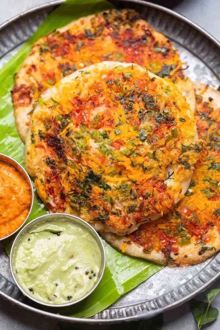 Open Podi Masala Uttapam
